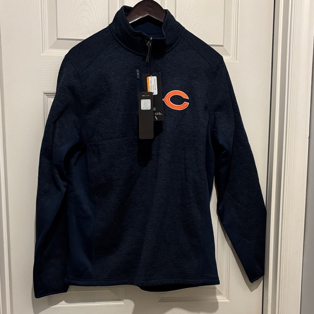‼️NWT‼️Antigua Chicago Bears 1/4 pullover